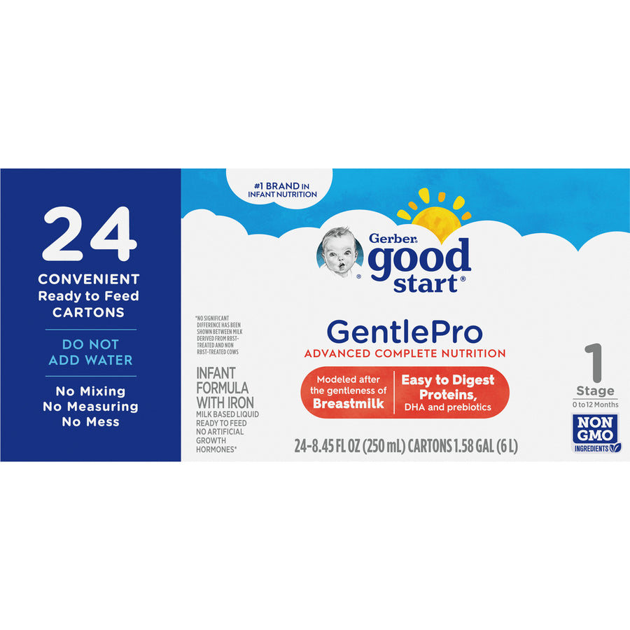 Gerber gentle 2024 baby formula